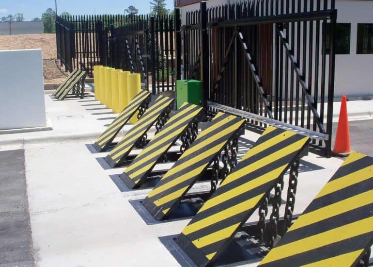 Electric & Hydraulic Wedge Barriers | R3 Access