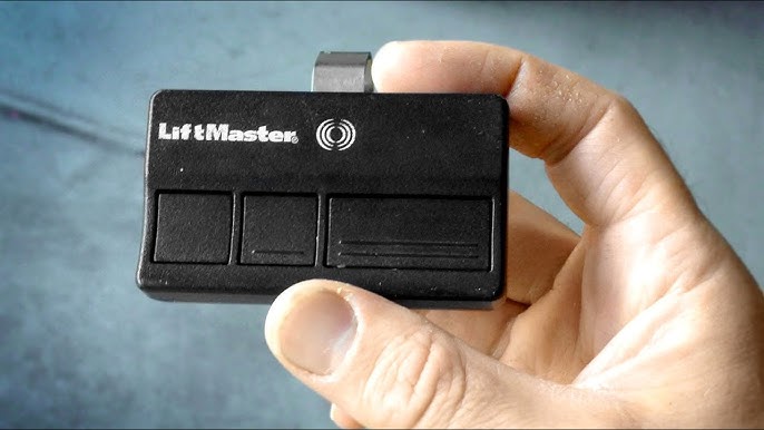 Step-by-step guide to programming your LiftMaster garage door opener remote