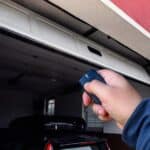 LiftMaster garage door opener in action, smoothly lifting the garage door.