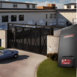 commercial LiftMaster gate